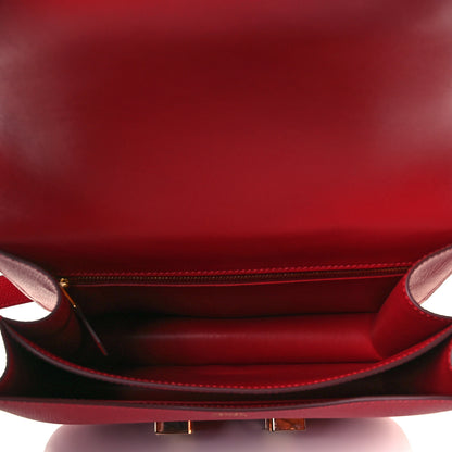 Hermes Epsom Constance 24 Rouge Casaque 7 of 20