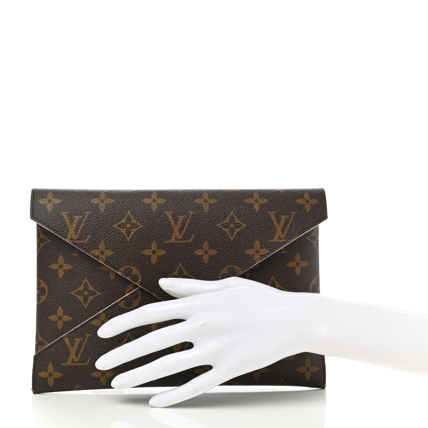 Monogram Large Kirigami Pochette Insert Rose Ballerine
