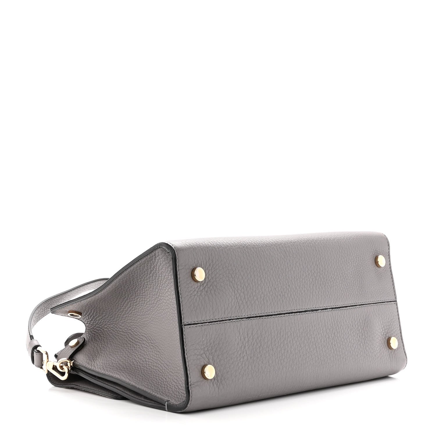 Christian Dior Bullcalf Medium Diorever Flap Meteorite Grey 4 of 9