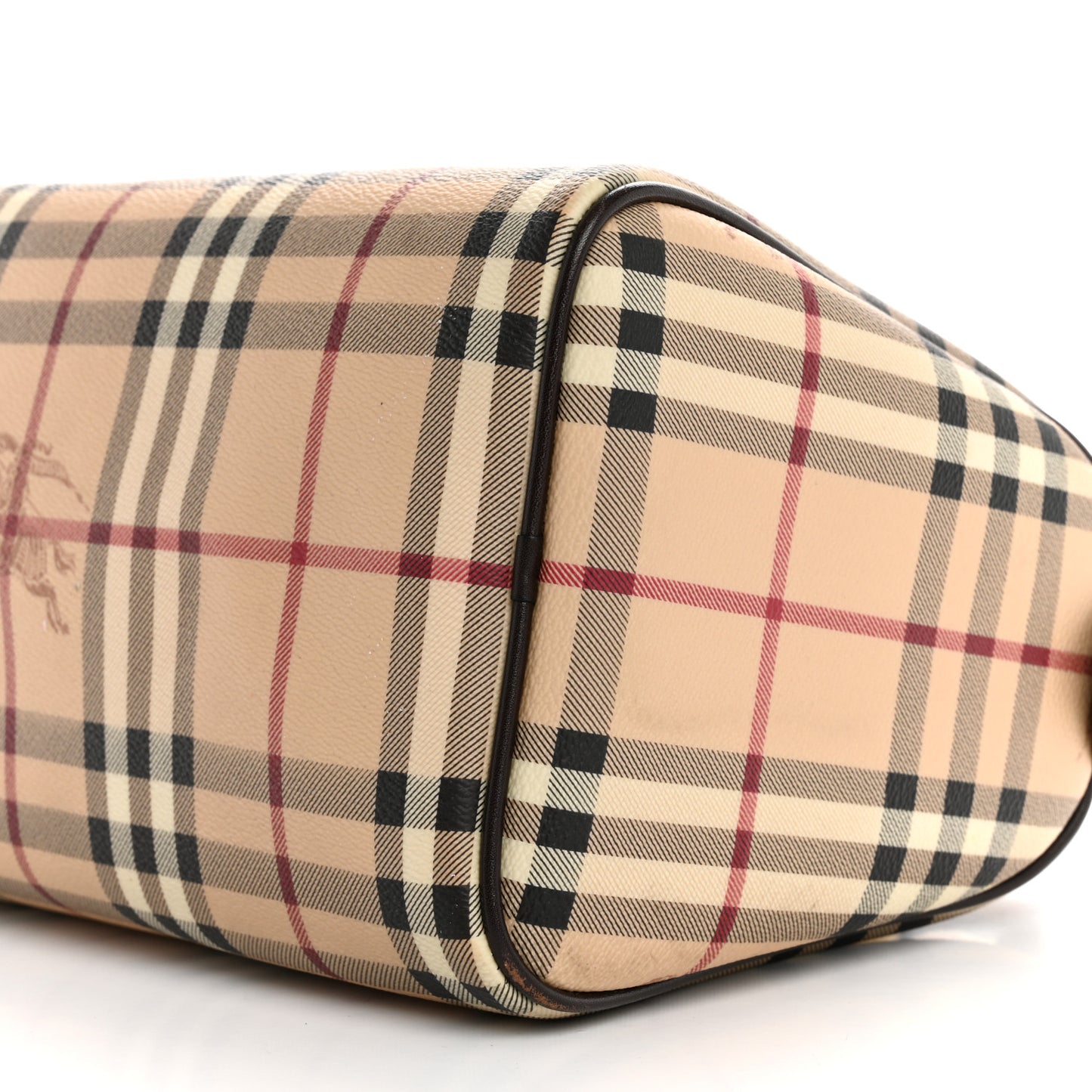 Haymarket Check Small Chester Bowling Bag Chocolate