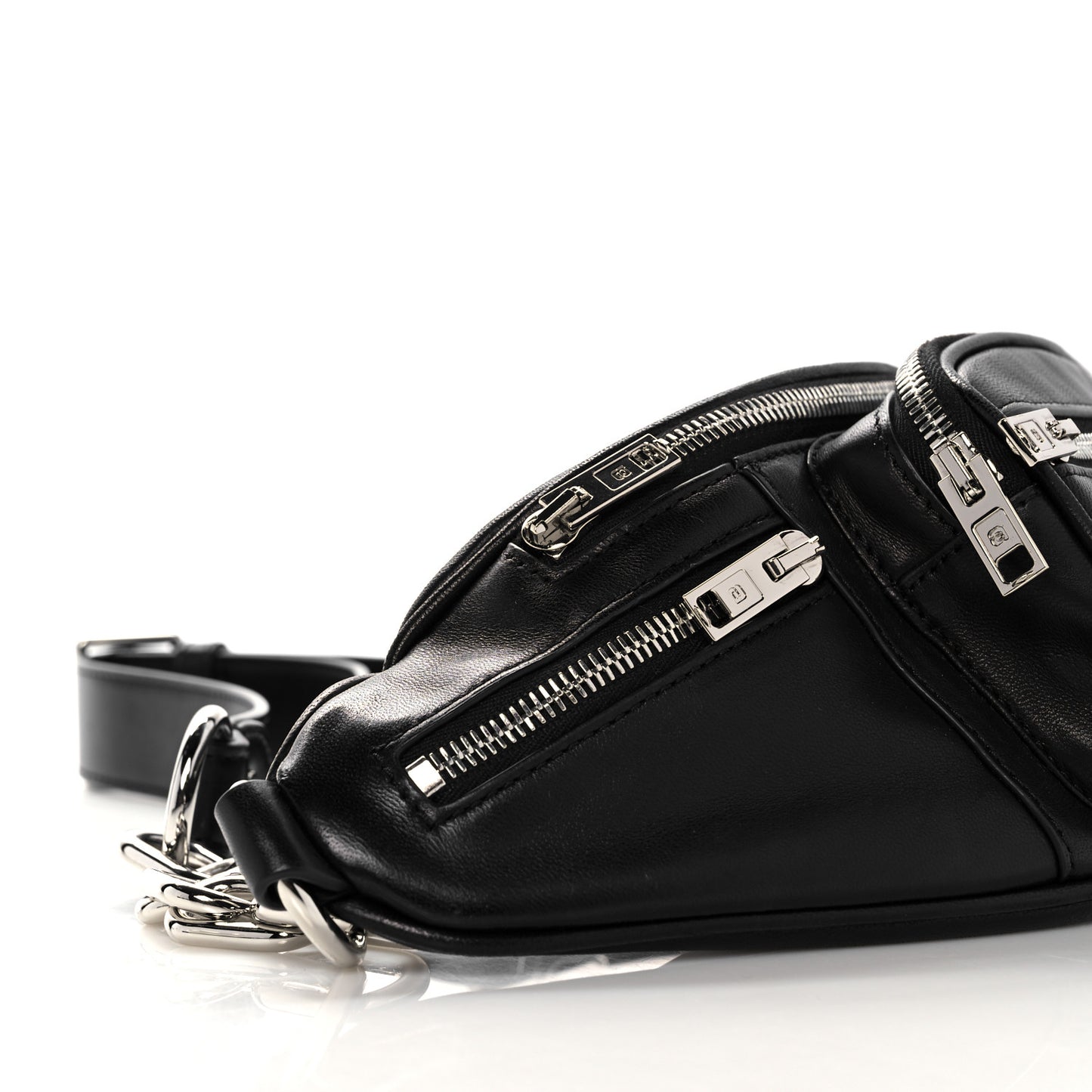 Lambskin Attica Belt Bag Black