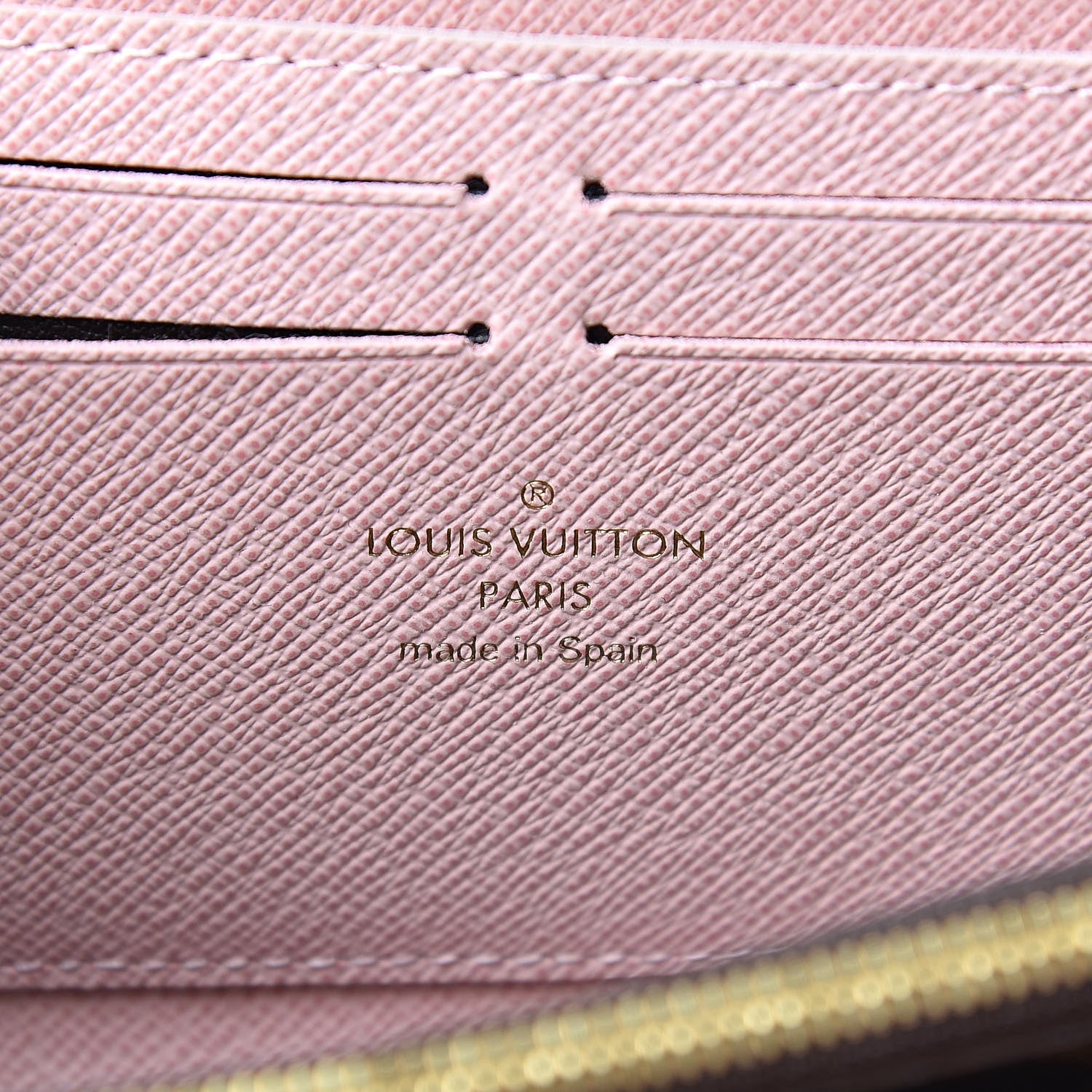 Louis Vuitton Monogram Clemence Wallet Rose Ballerine 6 of 8