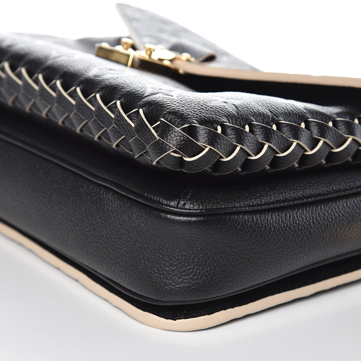 Empreinte Braided Pochette Metis Black