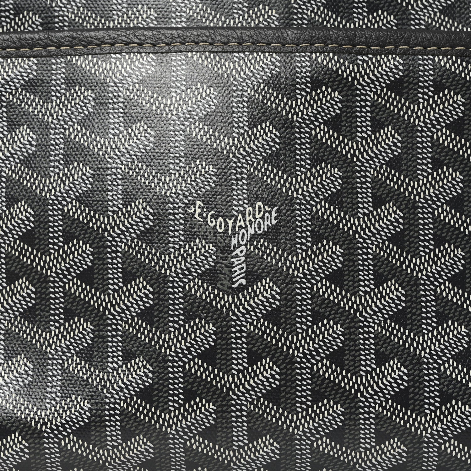 Goyard Goyardine Jouvence MM Toiletry Pouch Grey 6 of 10