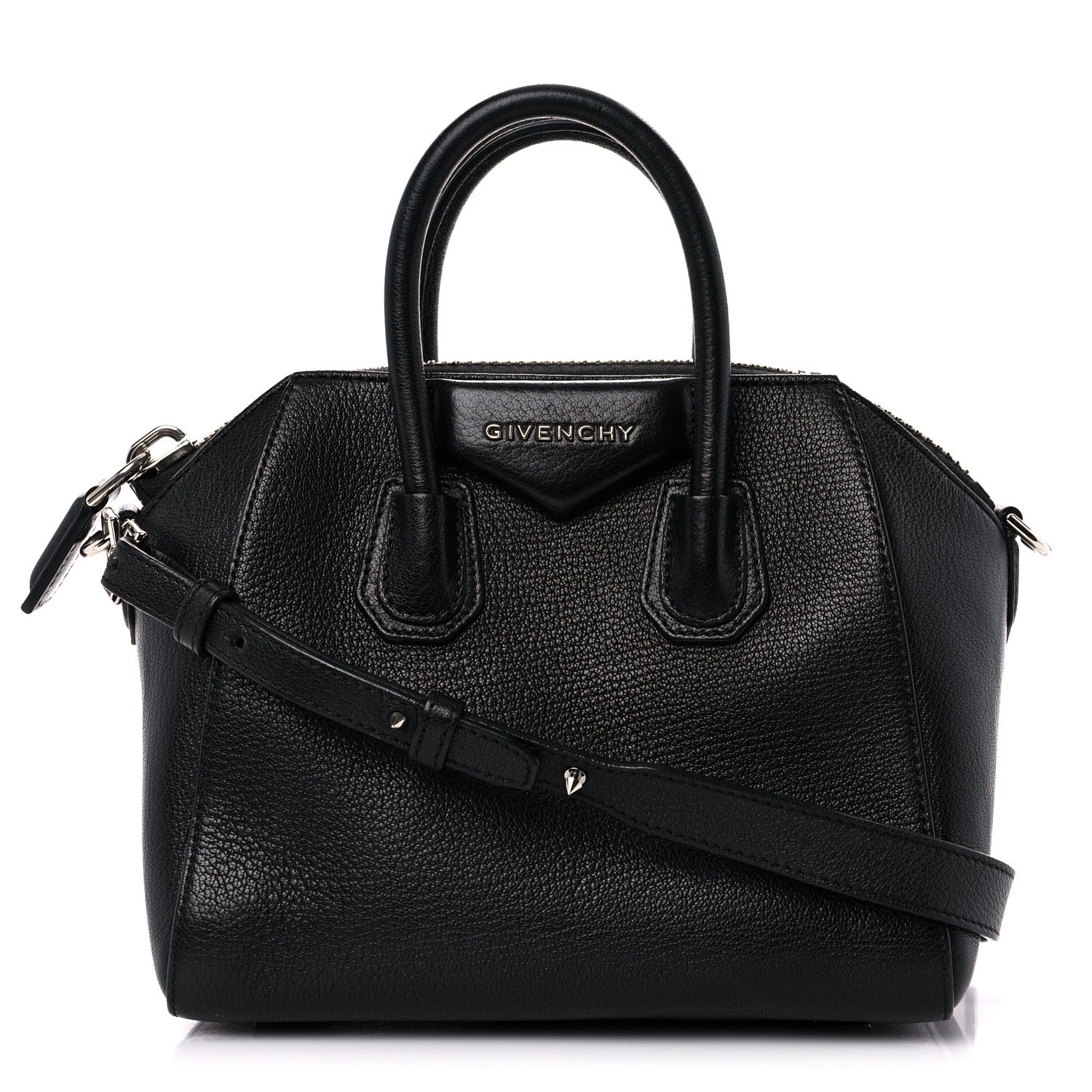 Givenchy Sugar Goatskin Mini Antigona Black 1 of 17