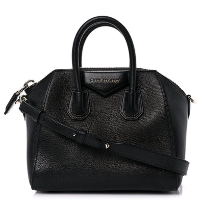 Givenchy Sugar Goatskin Mini Antigona Black 1 of 17
