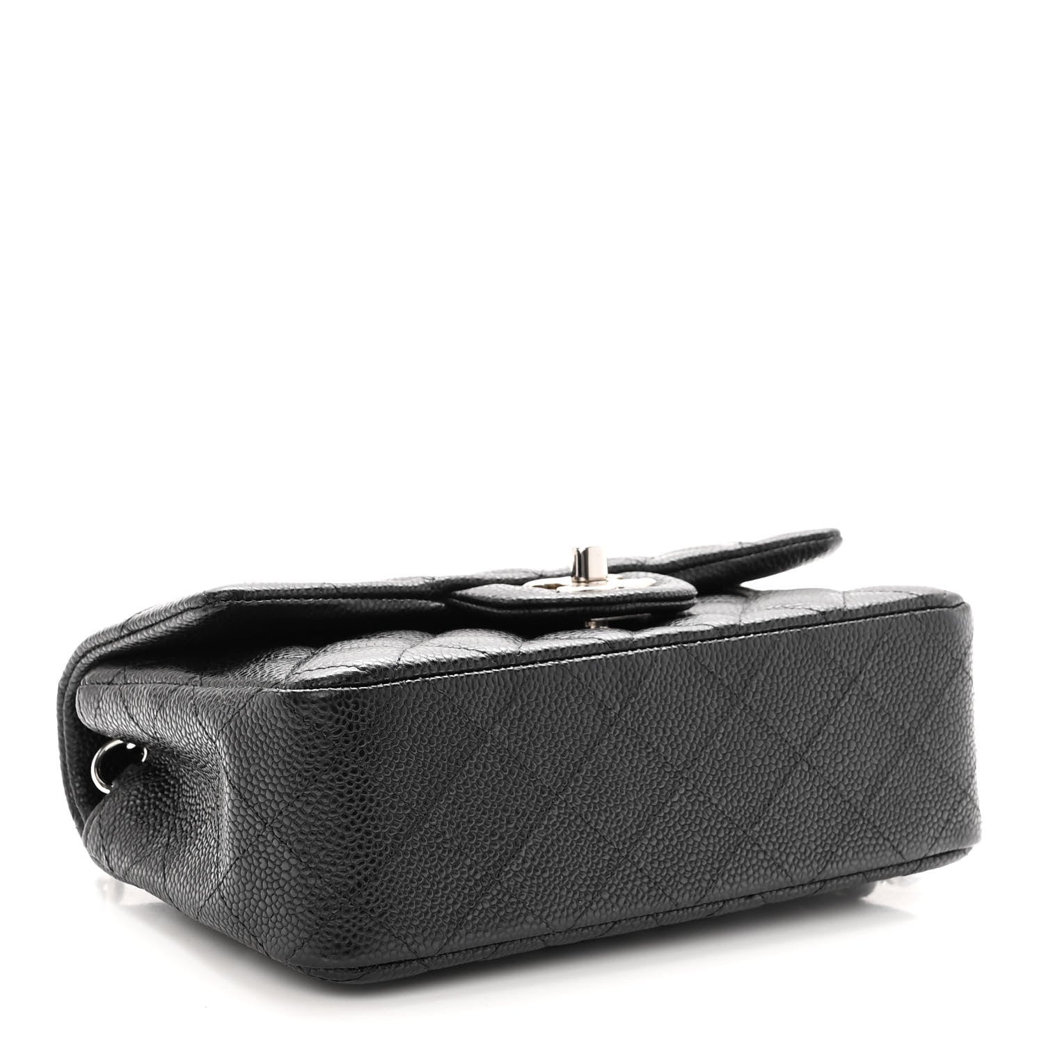 Chanel Caviar Quilted Mini Rectangular Flap Black 4 of 11