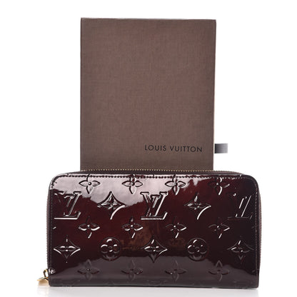 Louis Vuitton Vernis Zippy Wallet Amarante 8 of 8