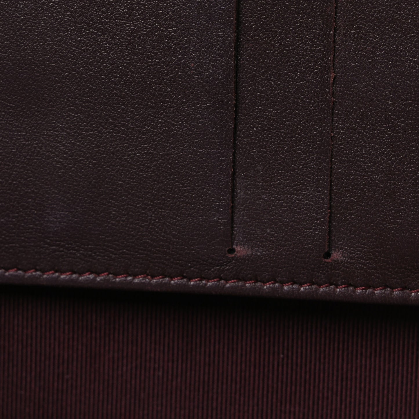 Lambskin Quilted Passport Holder Black
