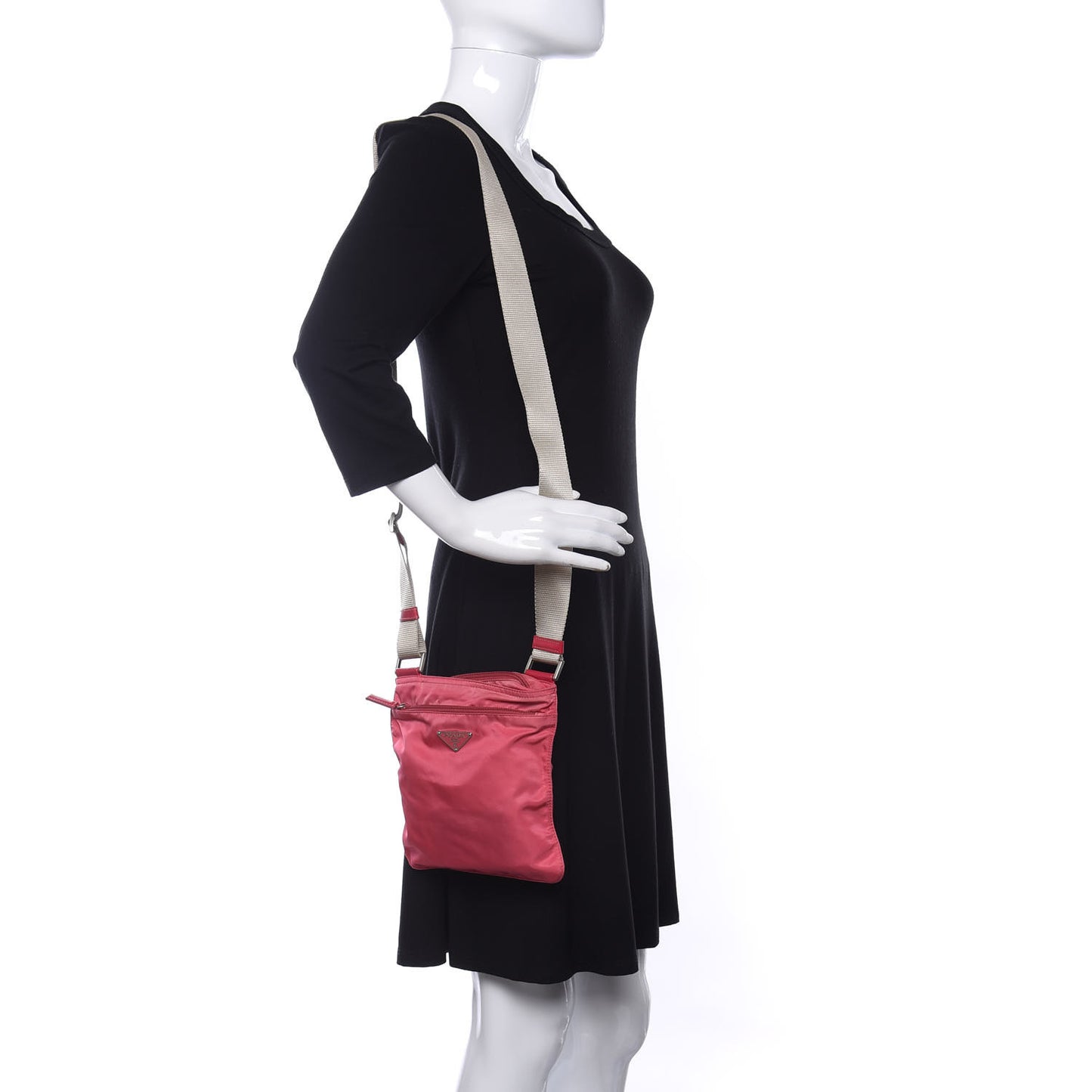 Nylon Vela Sport Flat Messenger Bag Gemma