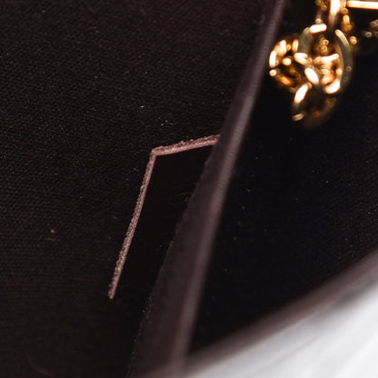 Louis Vuitton Vernis Pochette Felicie Chain Wallet Amarante 9 of 12