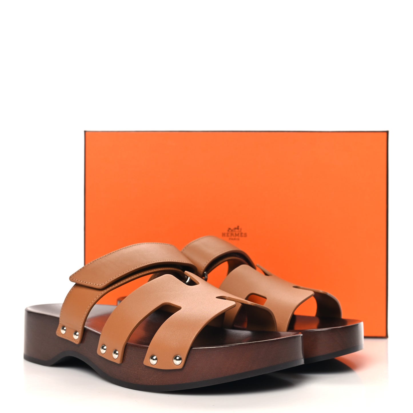 Calfskin Womens Kos Clog 39 Naturel