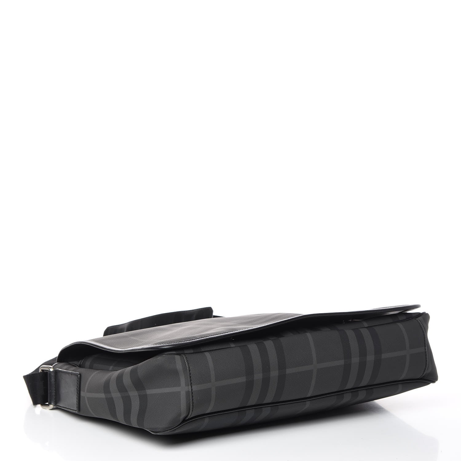 Burberry Nylon Smoked Check Messenger Bag 4 of 12