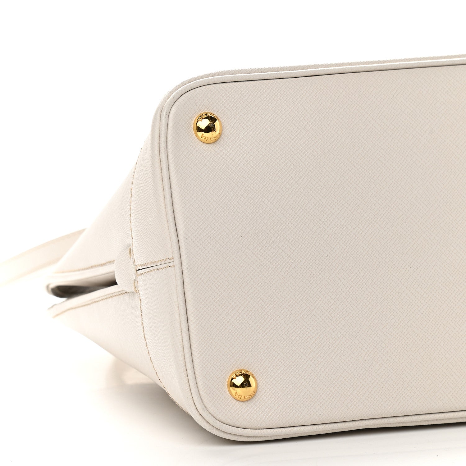 Prada Saffiano Lux Open Promenade Tote Talco 8 of 9