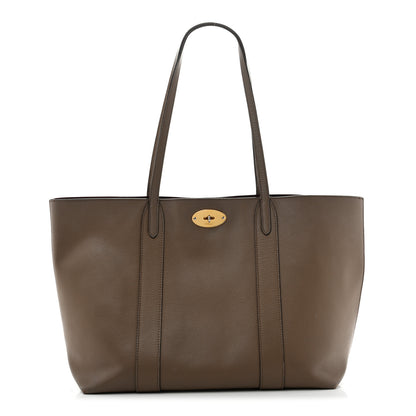 Mulberry Small Classic Grain Bayswater Tote Cashmere Taupe 1 of 16