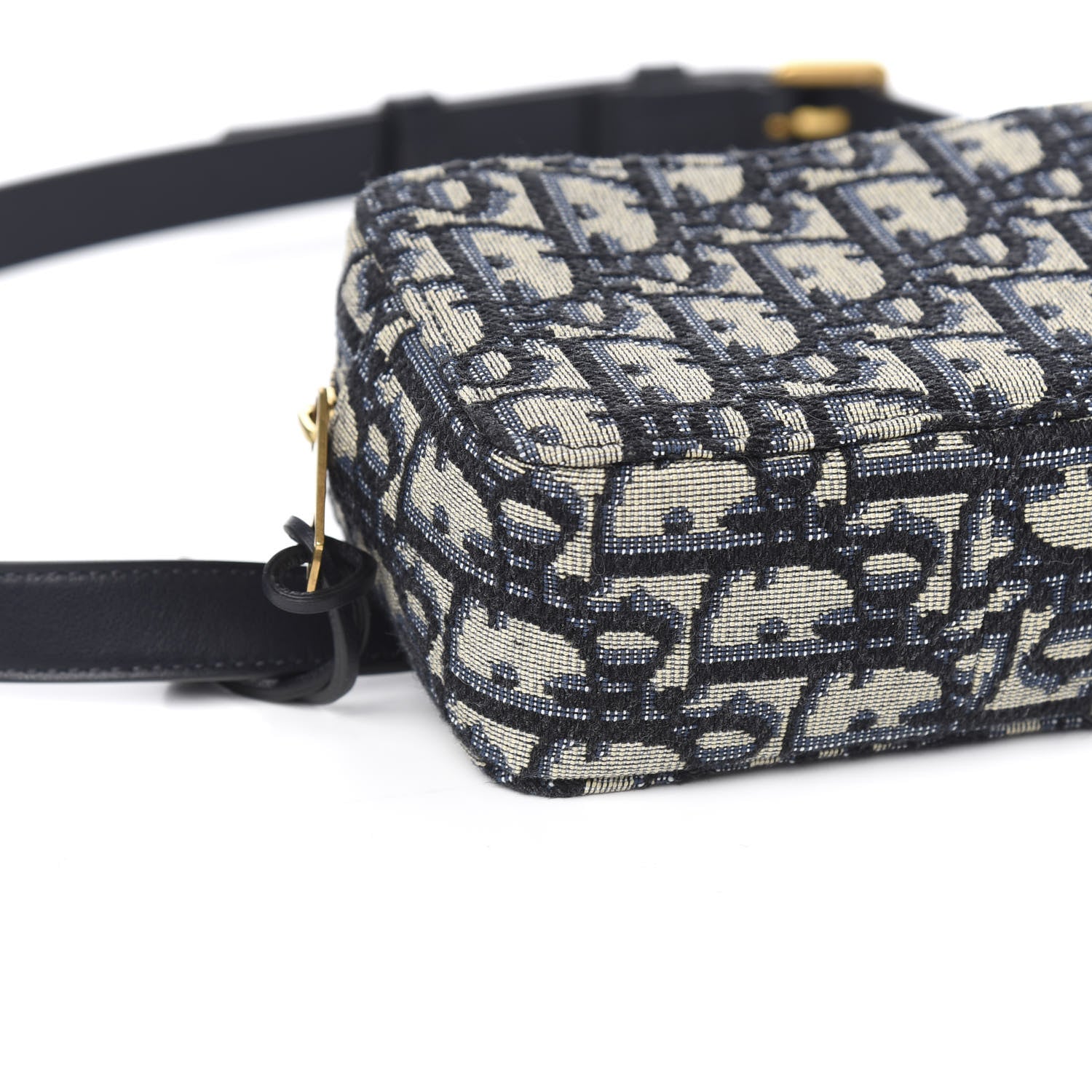 Christian Dior Oblique Belt Pouch Blue 6 of 9