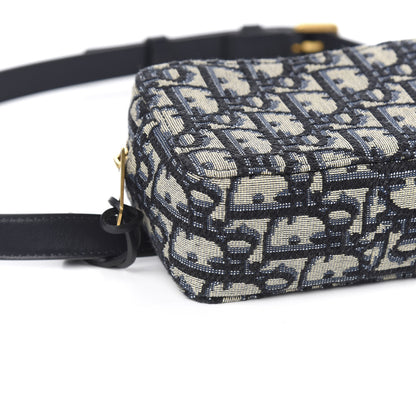 Christian Dior Oblique Belt Pouch Blue 6 of 9
