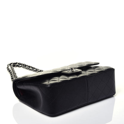 Chanel Caviar Quilted Jumbo Double Flap Black 4 of 9