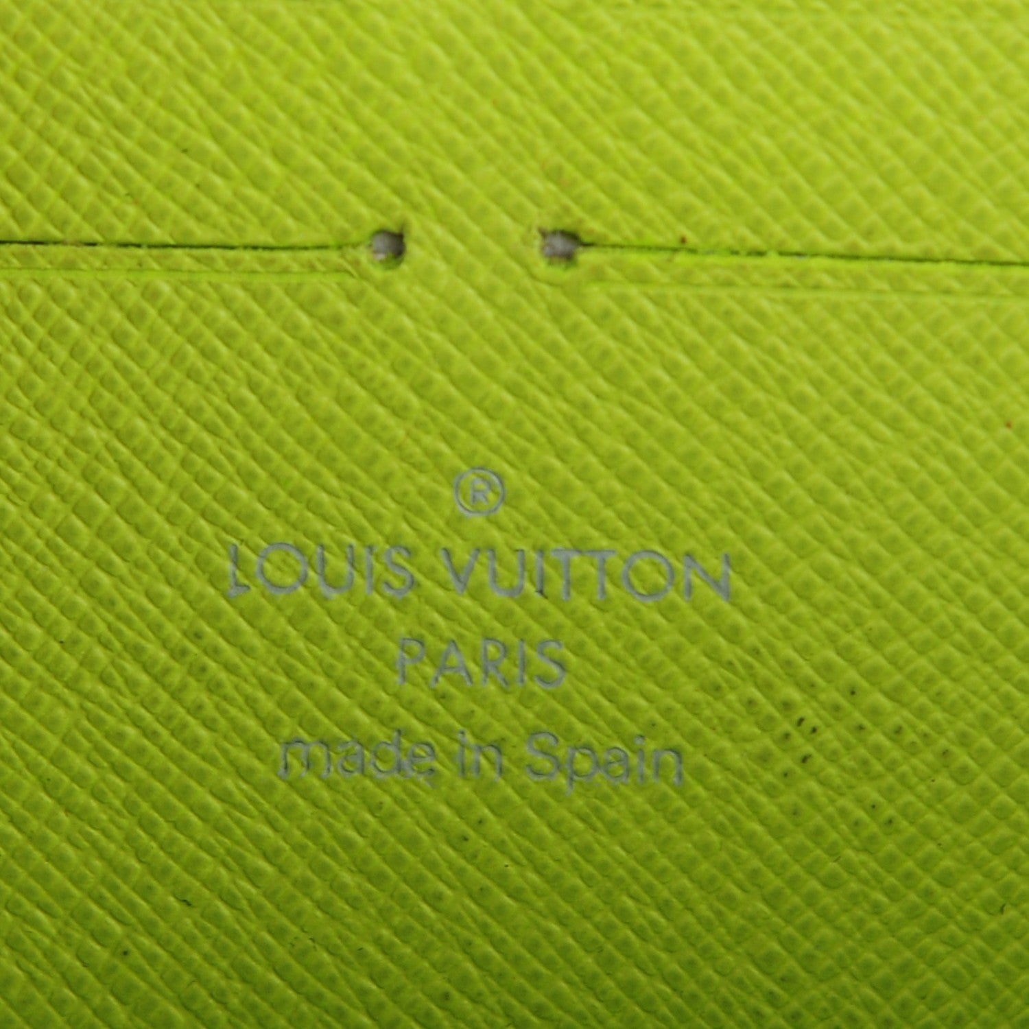 Louis Vuitton Monogram Multicolor Zippy Wallet Black Pistachio 6 of 7