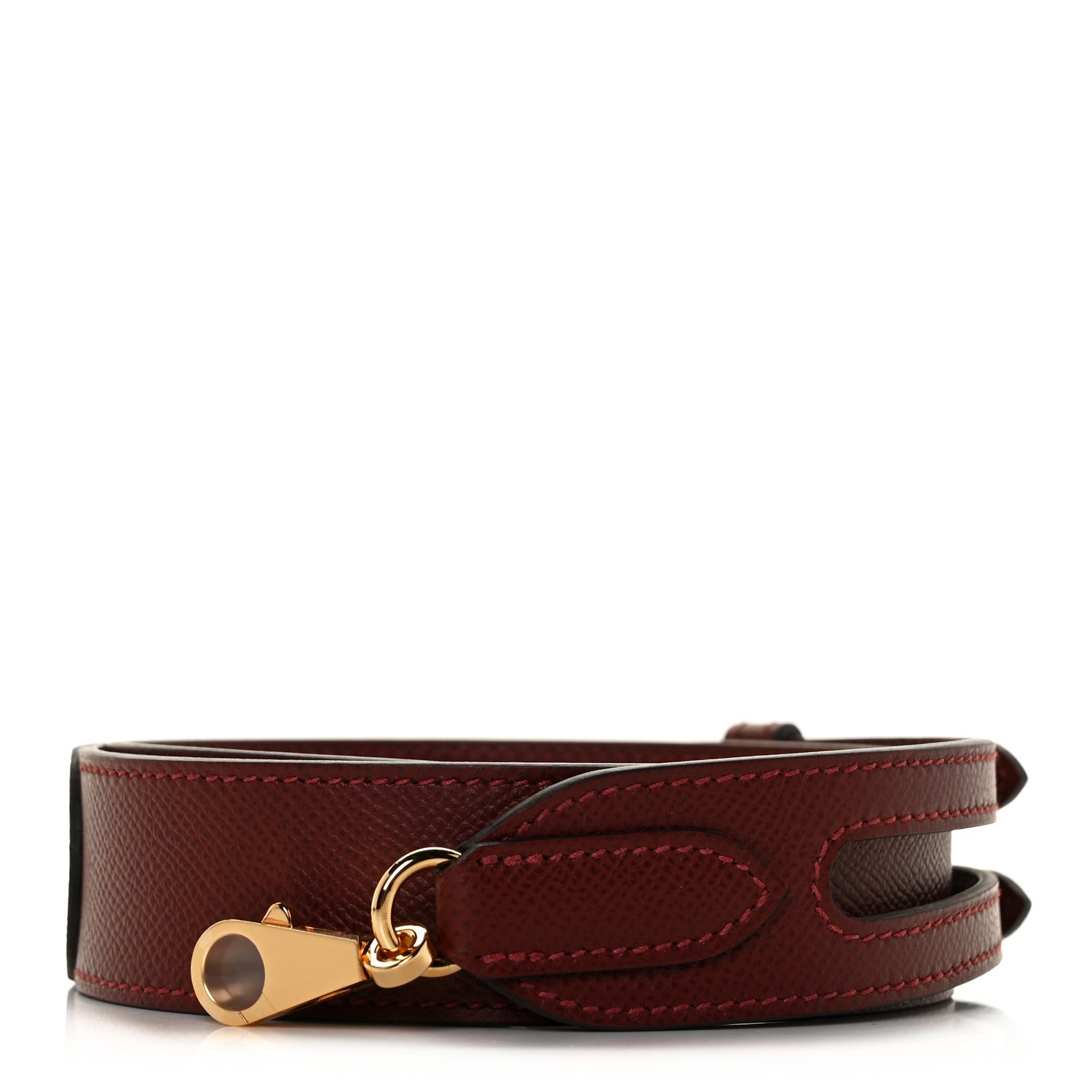Hermes Epsom 35mm Harnachement Shoulder Strap Rouge H 1 of 7