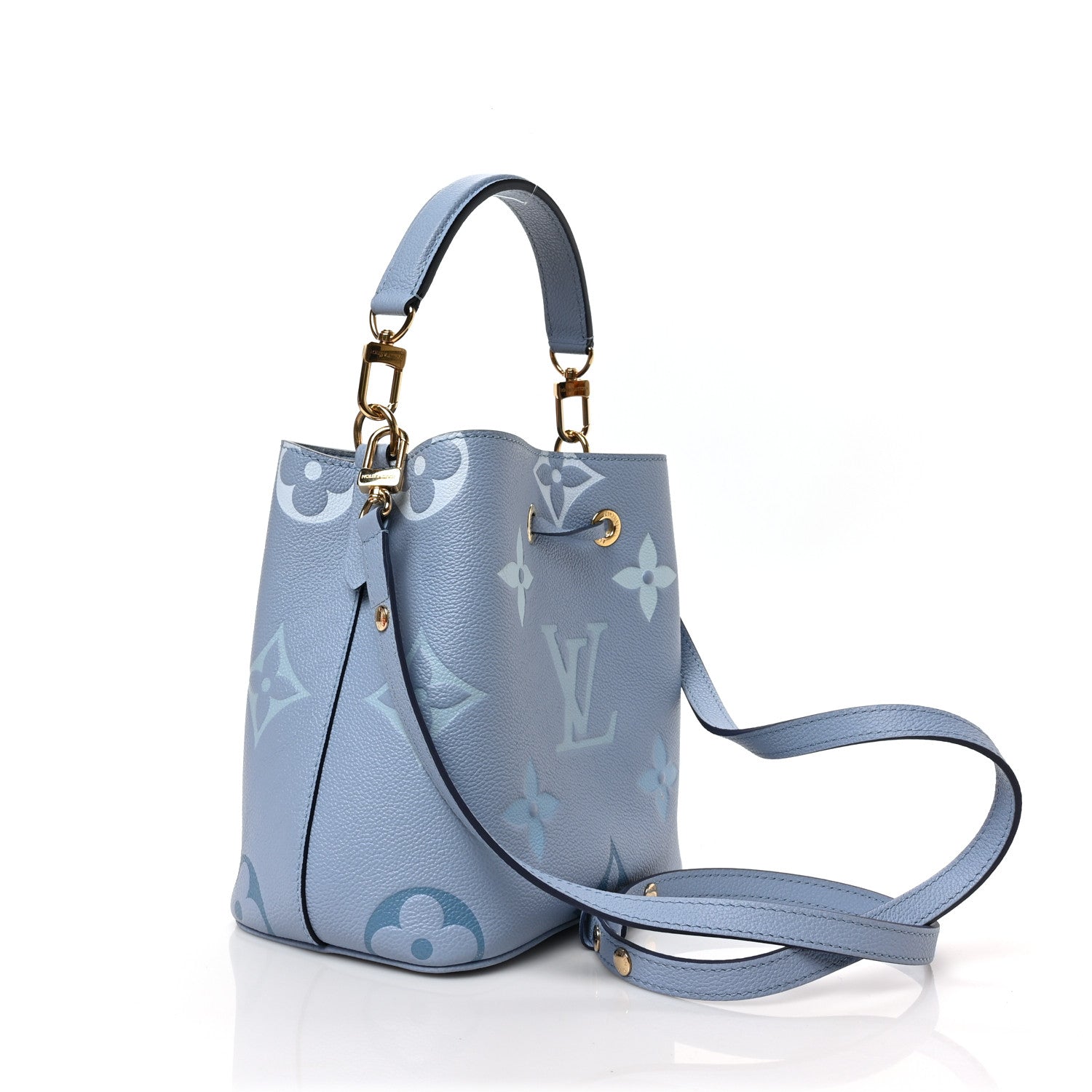 Louis Vuitton Empreinte Monogram Giant By The Pool Neonoe BB Summer Blue 3 of 8