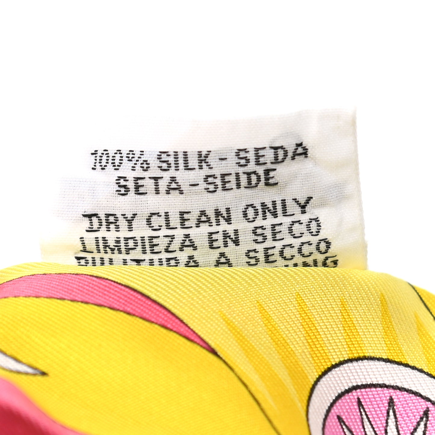 Silk La Source de Pegase Twilly Rose Vif Jaune Vif