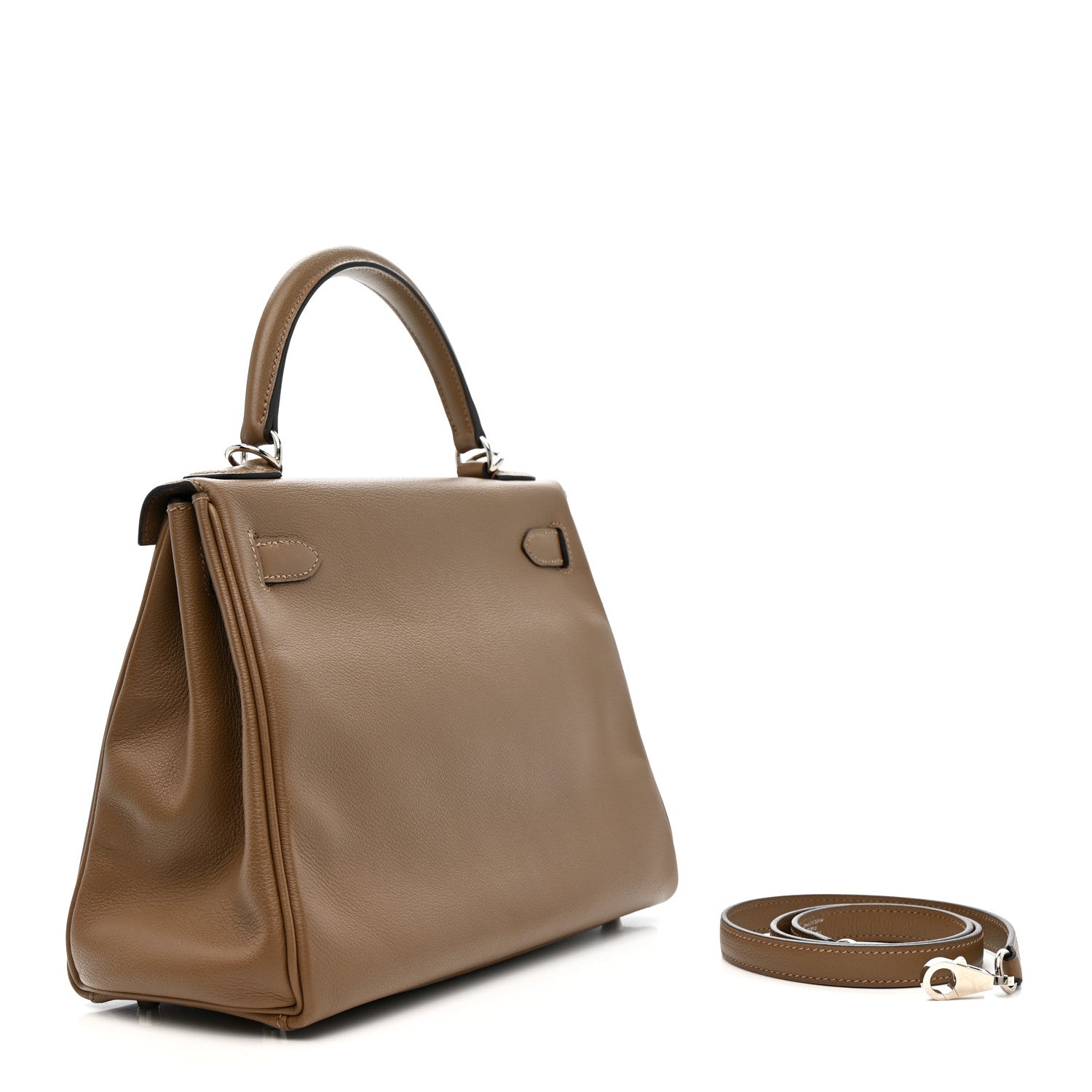 Hermes Evercolor Kelly Retourne 28 Beige De Weimar 3 of 14