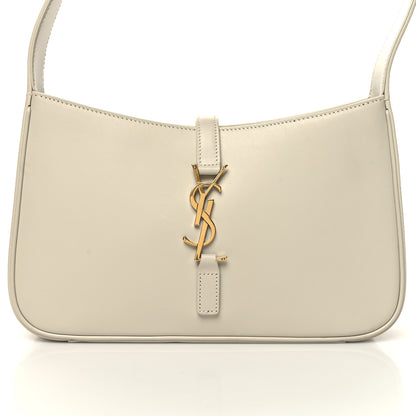 Saint Laurent Smooth Calfskin Le 5 A 7 Hobo Blanc Vintage 8 of 11