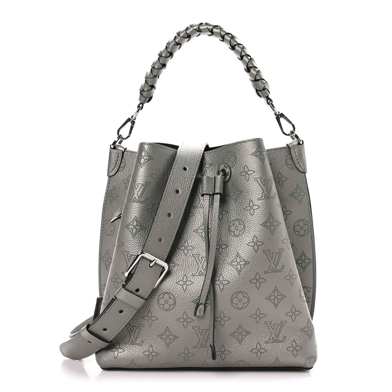 Louis Vuitton Metallic Mahina Muria Gris Souris 1 of 8