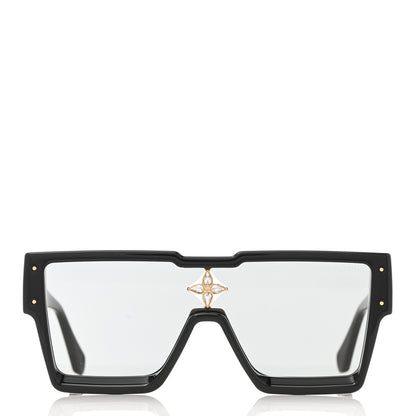 Louis Vuitton Acetate Swarovski Crystal Cyclone Sunglasses Z1578W Black 3 of 9