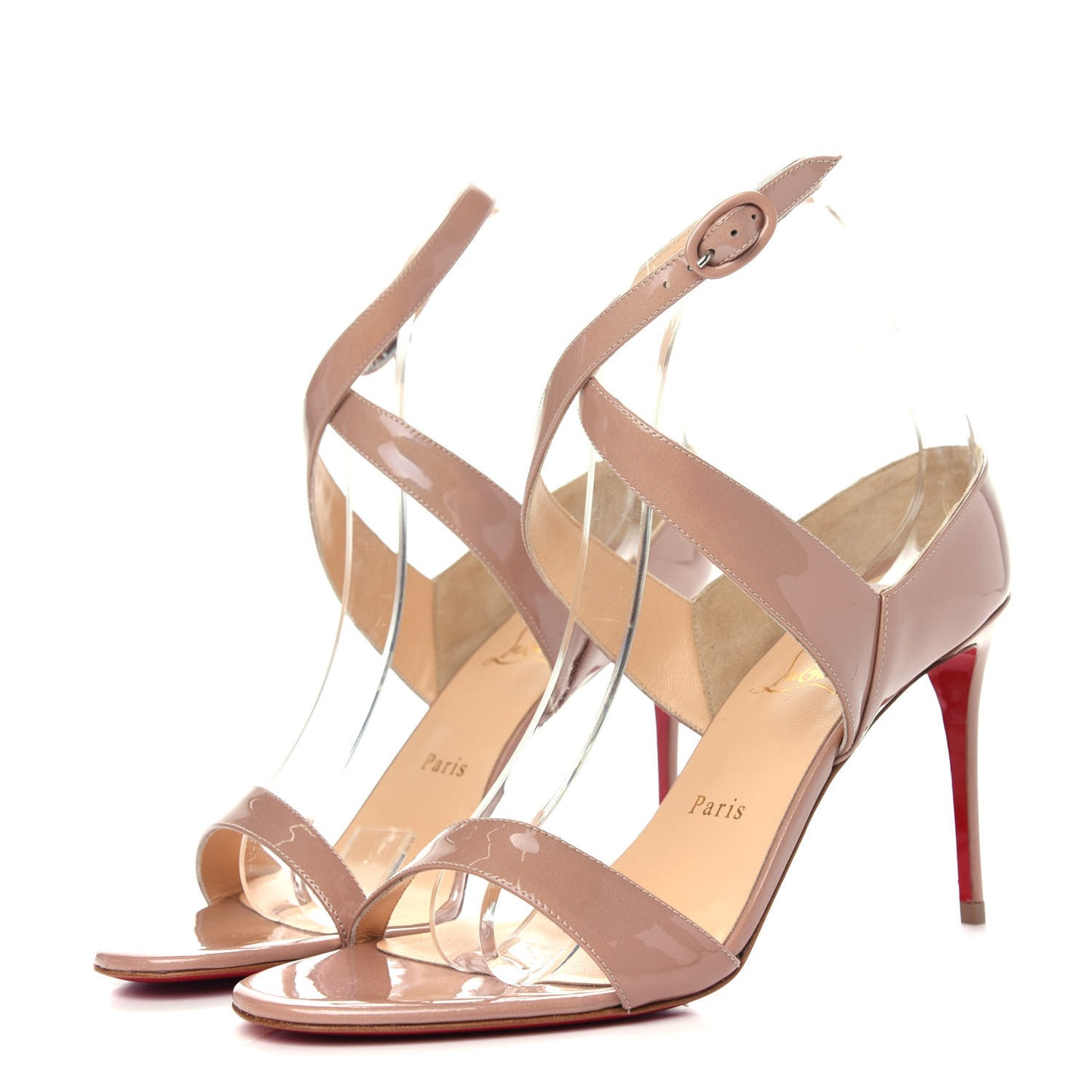 Patent Liloo 85 Sandals 40 Nude
