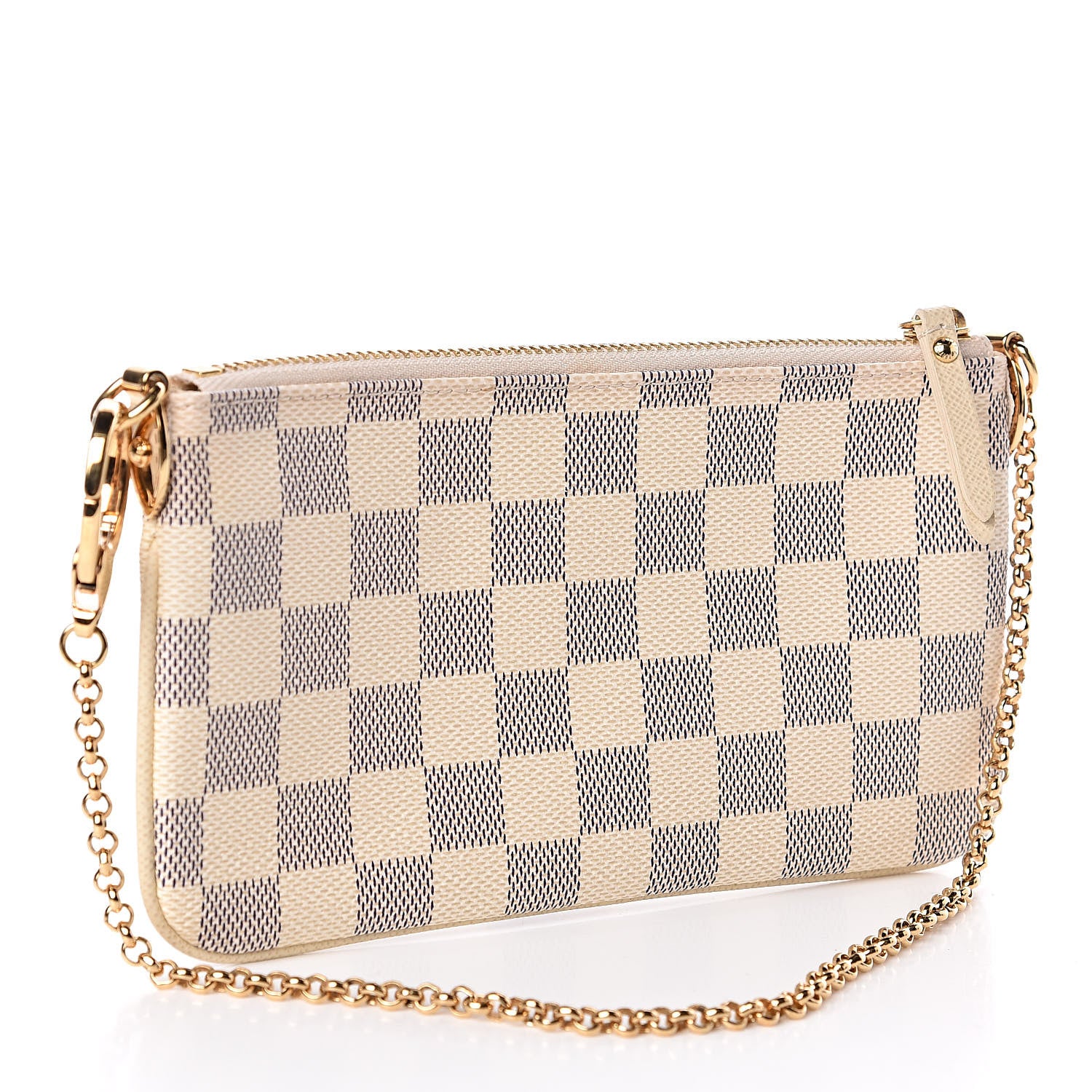 Louis Vuitton Damier Azur Trunk Pochette Milla MM 3 of 7