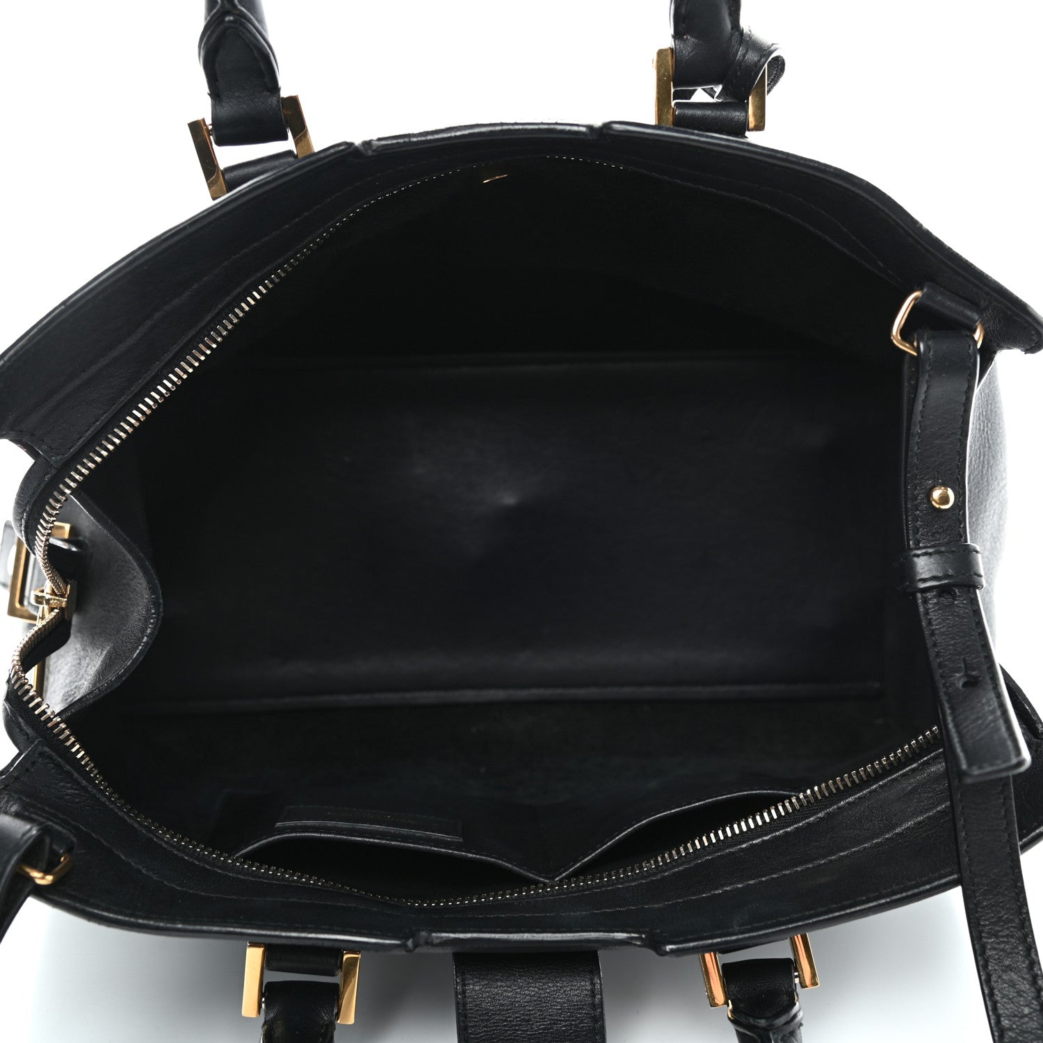 Saint Laurent Calfskin Small Classic Y Cabas Black 4 of 4
