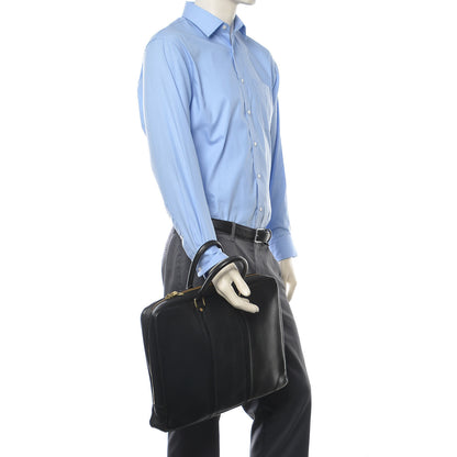 Louis Vuitton Epi Porte-Documents Voyage Briefcase Black 2 of 14