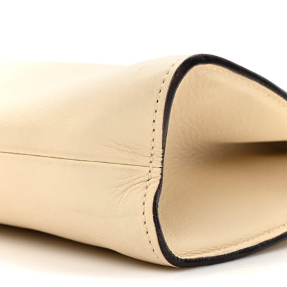 Gucci Calfskin Bamboo Top Handle Hobo Ivory 9 of 17