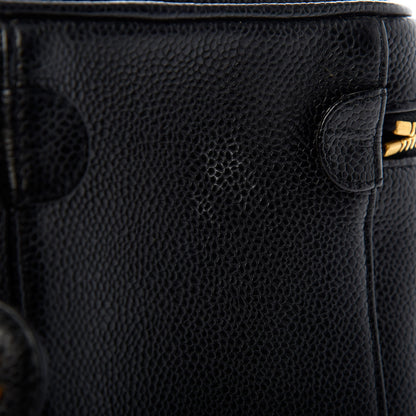 Chanel Caviar Cosmetic Vanity Bag Black 9 of 9