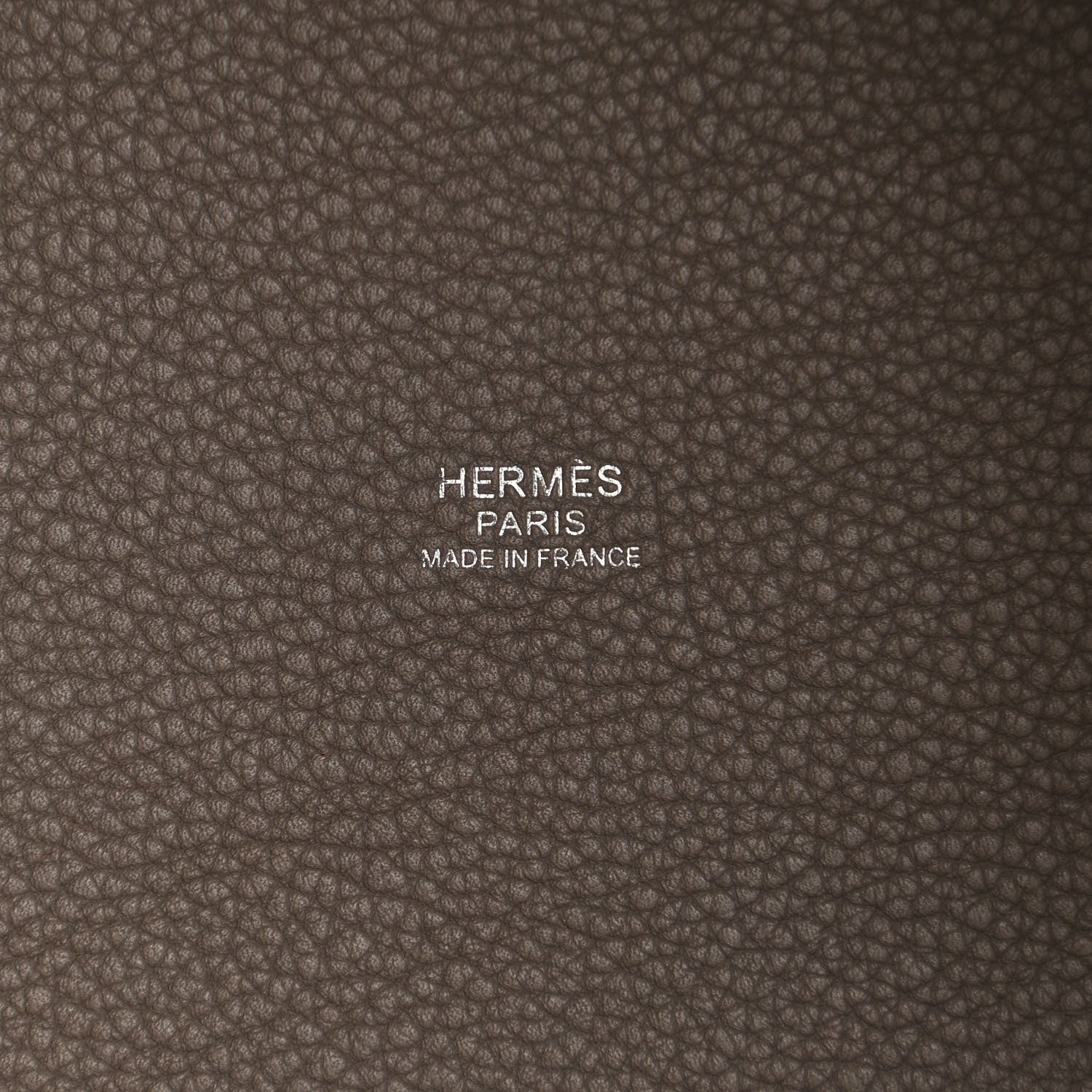 Hermes Taurillon Maurice Picotin Lock 18 PM Gris Asphalte 6 of 11