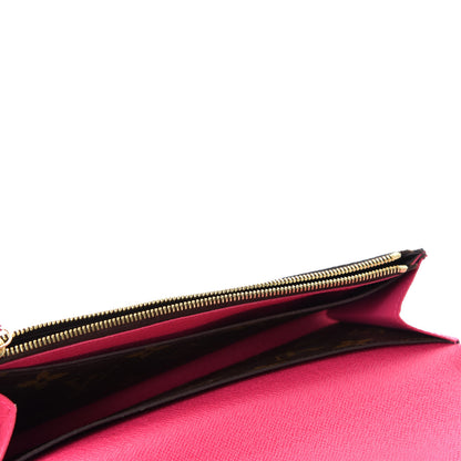 Louis Vuitton Monogram Emilie Wallet Hot Pink 5 of 7
