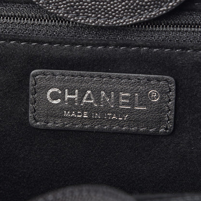 Chanel Caviar Medium Studded Deauville Tote Black 6 of 8