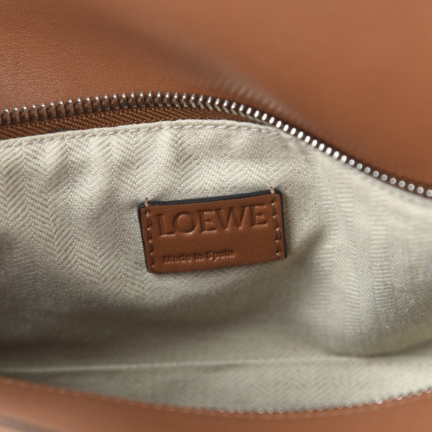Calfskin Medium Puzzle Bag Tan