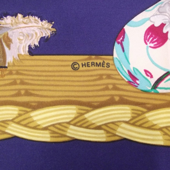 Silk Couvee D Scarf 90