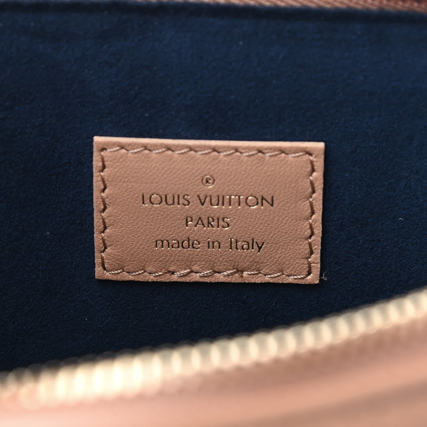 Louis Vuitton Lambskin Embossed Monogram Coussin PM Camel 6 of 8