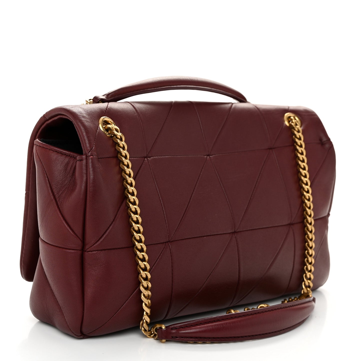Lambskin Patchwork Monogram Medium Jamie Rouge Legion