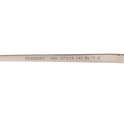 Fendi Metal Aviator Sunglasses FF40005U Silver Rose 6 of 6