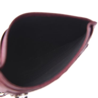 Balenciaga Agneau Giant 12 Silver Hardware Card Case Cassis 4 of 10