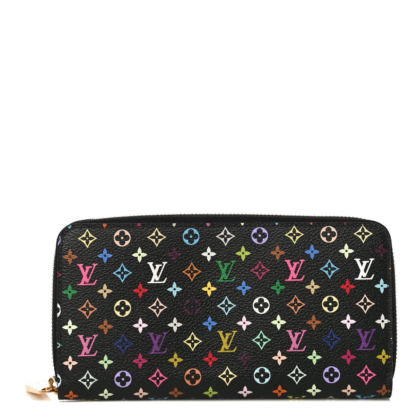 Monogram Multicolor Zippy Wallet Black Grenade