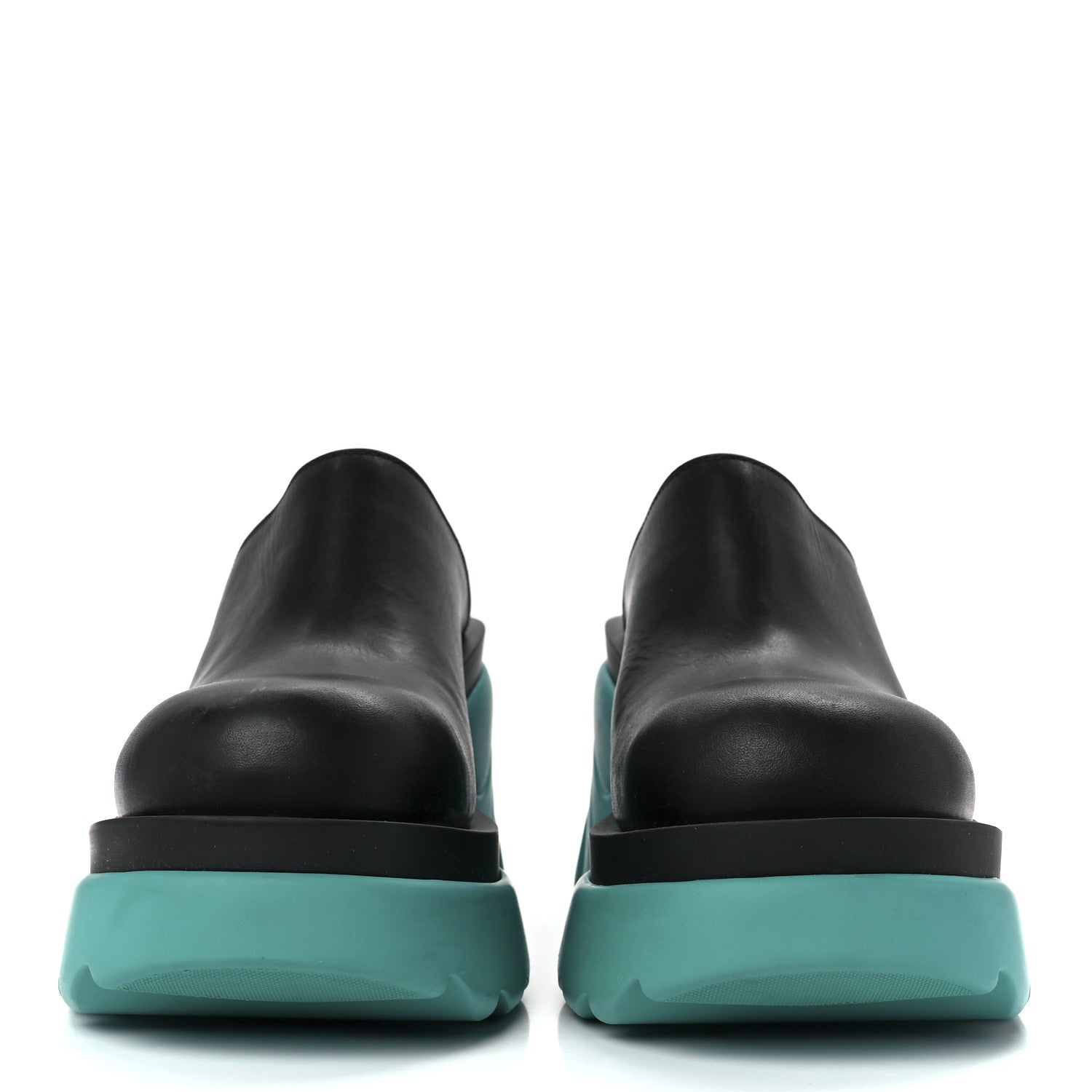 Bottega Veneta Calfskin Flash Pump Clogs 39.5 Black Neptune 2 of 8