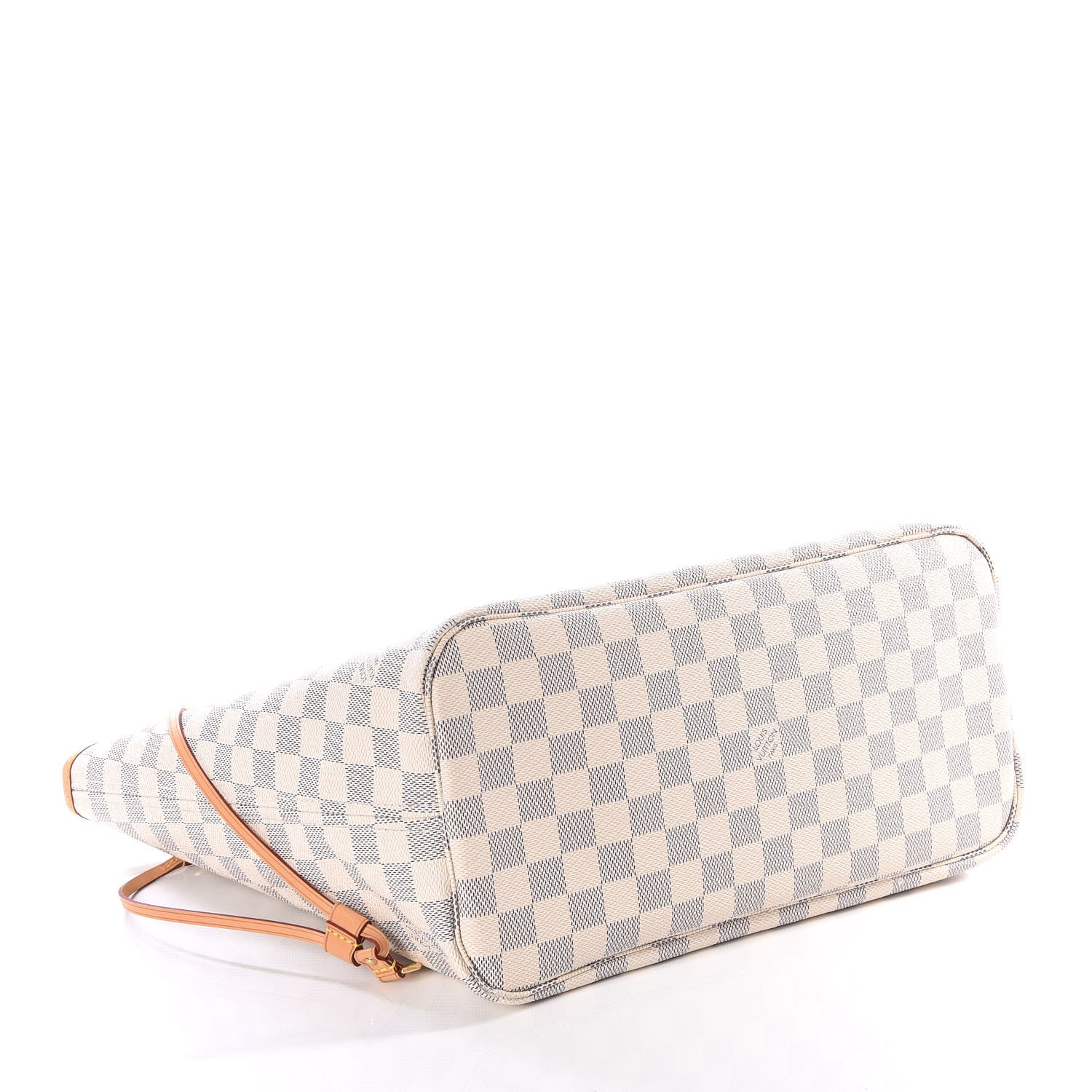 Louis Vuitton Damier Azur Neo Neverfull MM Rose Ballerine 3 of 12