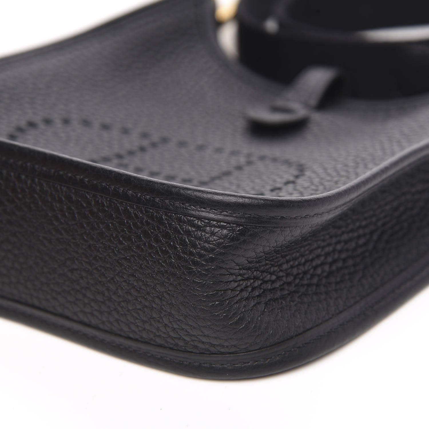Hermes Taurillon Clemence Evelyne TPM Black 9 of 10