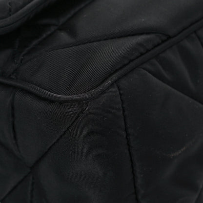 Prada Re-Nylon Quilted Padded Flap Shoulder Bag Black 7 of 10